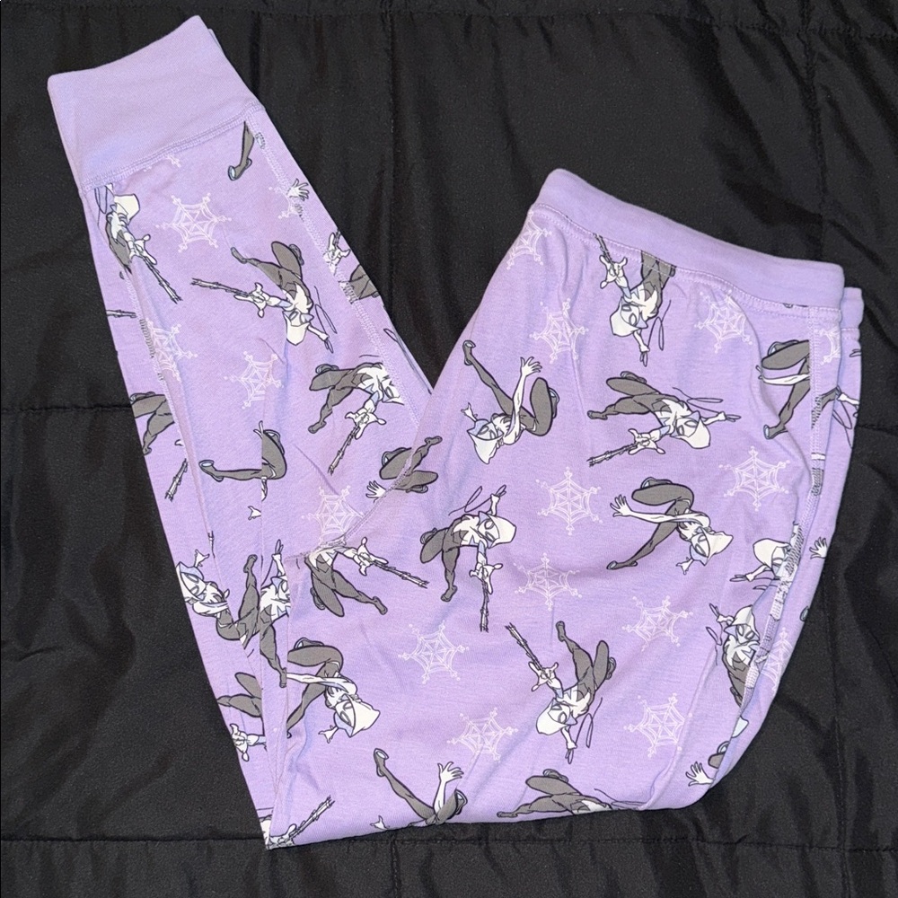 🖤HANNA ANDERSSON WOMENS MARVEL GHOST GWEN PAJAMA PANTS SIZE XL🖤